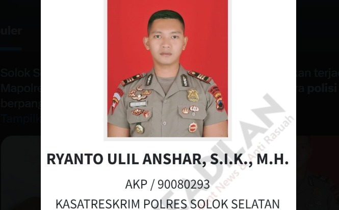 Polisi Tembak Polisi di Solok Selatan, Jenazah AKP URA Dimakamkan di Makassar